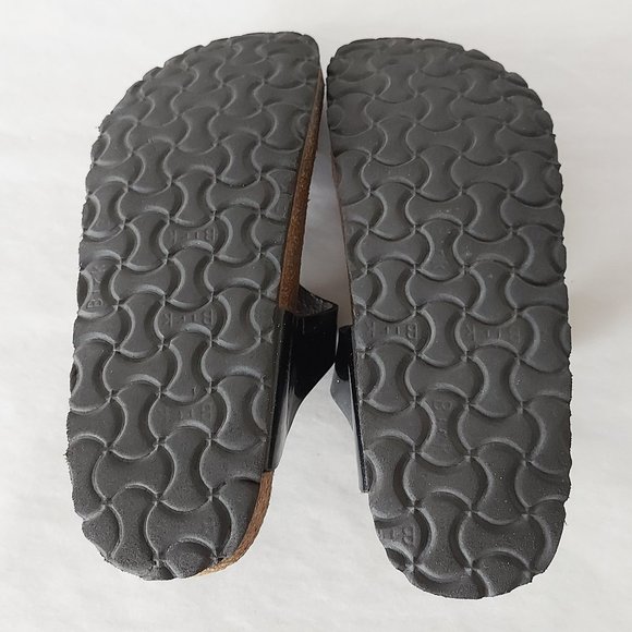 Birkenstock Women Gizeh Thong Eva Sandals Adjustable Buckle Black Comfy Slip-on - Picture 10 of 10